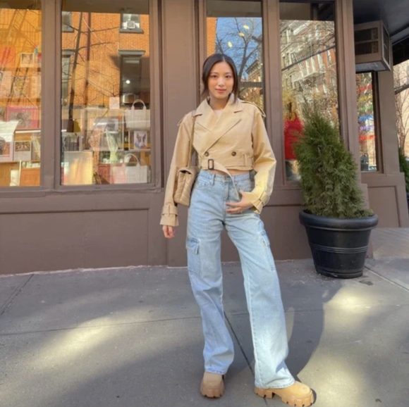 Cropped Trench Coats